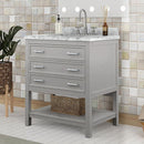  Furniture of America Reston TM-VS001GY-31 31" Vanity with Top/ Sink IMAGE 1