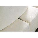  Furniture of America Stavanger FM63001WH-E 2-Seater with Rectangular Ottoman IMAGE 3