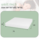  Furniture of America Coreopsis DM610-EK 10" King Memory Foam Wave Comfort IMAGE 4