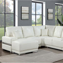  Furniture of America Althea CM6410WH-AC Armless Chair IMAGE 2