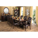  Furniture of America Bellagio CM3319T-7PC-WOOD 7 Pc Dining Table Set IMAGE 8