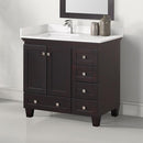  Furniture of America Aprea TM-CT008WH-36+10ES Vanity Set IMAGE 1