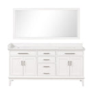  Furniture of America Almeria TM-CT005WH-72+05WH+M Vanity Set with Mirror IMAGE 10