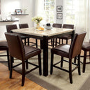  Furniture of America Gladstone CM3823PT-7PC-3744GY 9 Pc Counter Height Table Set IMAGE 2