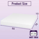  Furniture of America Nasturtium DM810-EK 10" King Bamboo Charcoal Infused Memory Foam IMAGE 4