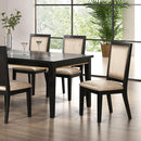  Furniture of America Kenyada FM3401ES-T-7PC 7 Pc Dining Table Set IMAGE 8