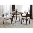  Furniture of America Onaka TM3112T-5PC 5 Pc Round Table Dining Set IMAGE 2