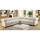  Furniture of America Stanford CM6270IV-CH Armless Chair IMAGE 2