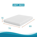  Furniture of America Artemisia DM530-EK-EU 10" King Memory Foam Mattress IMAGE 3