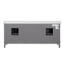  Furniture of America Oliva TM-CT006WH-80+06GY Vanity Set IMAGE 2