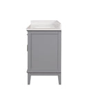  Furniture of America Oliva TM-CT006WH-80+06GY Vanity Set IMAGE 8