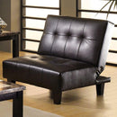  Furniture of America Belmont CM2565S-PU-CH Chair IMAGE 1
