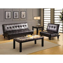  Furniture of America Belmont CM2565S-PU-CH Chair IMAGE 3