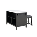  Furniture of America Albergo FM34003BK-BT-3PK 3 Pc Bar Table Set IMAGE 6