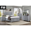  Furniture of America Castlile FM7413GY-T-BED Twin Bed IMAGE 2