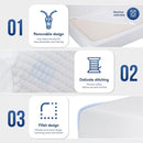  Furniture of America Artemisia DM510-T-EU 6" Twin Memory Foam Mattress IMAGE 5