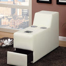  Furniture of America Floria CM6122WH-CS Speaker Console IMAGE 1