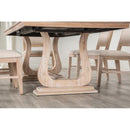  Furniture of America Orbetello FM3601NT-T-7PC 7 Pc Dining Table Set IMAGE 2