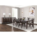  Furniture of America Hinwitz FM3399ES-T-7PC 7 Pc Dining Table Set IMAGE 1