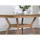  Furniture of America Upminster CM3984NT-PT-7PC 7 Pc Counter Height Table Set IMAGE 3
