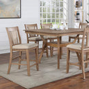  Furniture of America Upminster CM3984NT-PT-7PC 7 Pc Counter Height Table Set IMAGE 5