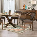  Furniture of America Marina FOA3787RT-5PC 5 Pc Dining Table Set IMAGE 3