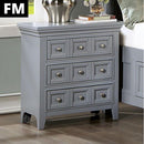  Furniture of America Castlile FM7413GY-N Night Stand IMAGE 1