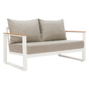  Zuo Welt 704112 Sofa - Taupe/White IMAGE 1