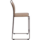  Zuo Verbena 111160 Set of 2 Counter Stool - Brown IMAGE 2