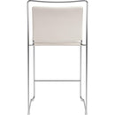  Zuo Verbena 111157 Set of 2 Counter Stool - Cream IMAGE 4