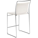  Zuo Verbena 111157 Set of 2 Counter Stool - Cream IMAGE 5