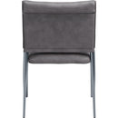  Zuo Freesia 111153 Set of 2 Dining Chair - Charcoal Gray IMAGE 4