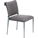  Zuo Freesia 111153 Set of 2 Dining Chair - Charcoal Gray IMAGE 6