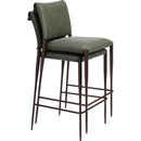  Zuo Freesia 111152 Set of 2 Barstool - Olive Green IMAGE 1