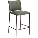  Zuo Freesia 111152 Set of 2 Barstool - Olive Green IMAGE 2