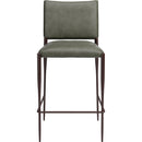  Zuo Freesia 111152 Set of 2 Barstool - Olive Green IMAGE 4