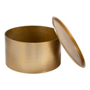  Zuo Coldveil 111142 Storage Coffee Table - Gold IMAGE 3