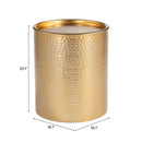  Zuo Coldveil 111141 Storage Side Table - Gold IMAGE 10