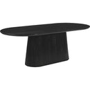  Zuo Sulco 110811 Dining Table - Black IMAGE 1