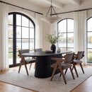  Zuo Sulco 110811 Dining Table - Black IMAGE 8