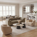 Zuo Reyes 111111 Coffee Table Set - Natural/Black IMAGE 8