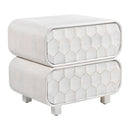  Zuo Miro 110966 Nightstand - Whitewashed IMAGE 1