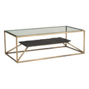  Zuo Ranol 110599 Coffee Table - Brass IMAGE 1