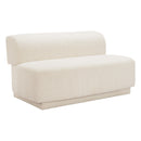  Zuo Anese 110484 Loveseat - Multigrain Beige IMAGE 1