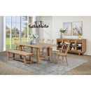  Coaster Furniture Middleton 108545NAT 4-door Sideboard Server with Dual Drawers - Natural IMAGE 13