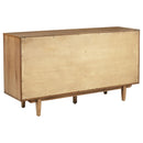  Coaster Furniture Middleton 108545NAT 4-door Sideboard Server with Dual Drawers - Natural IMAGE 6