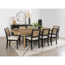  Coaster Furniture Arini 108932BLK Set of 2 Rattan Cane Dining Side Chair - Black IMAGE 14