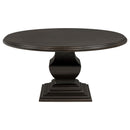  Coaster Furniture Twyla 109230 60-inch Round Wood Dining Room Table - Dark Cocoa IMAGE 1