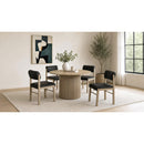  Coaster Furniture Hamlyn 193930NAT 47-inch Round Wood Dining Room Table - Natural Oak IMAGE 3