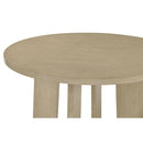  Coaster Furniture Strouse 193940NAT 47-inch Round Wood Dining Room Table - Natural Oak IMAGE 3